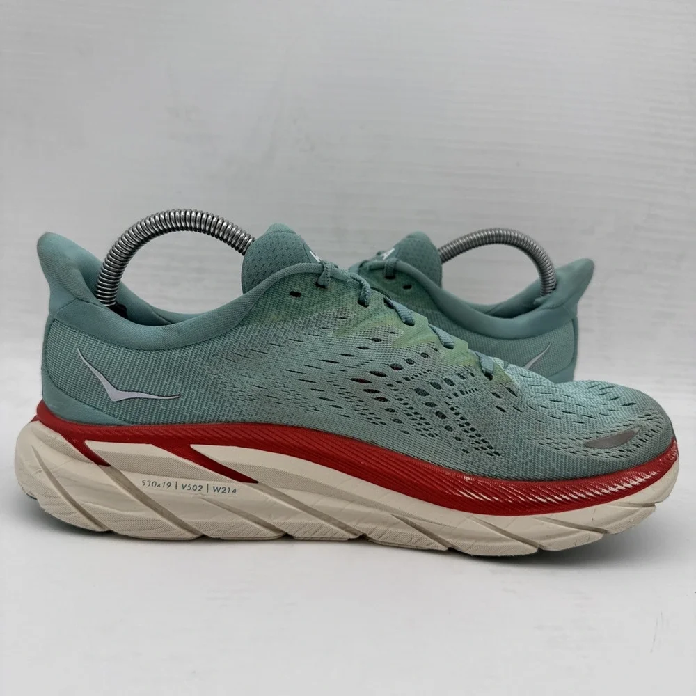 Hoka One One Clifton 8 1119394 AEBL Blue Running Shoes Sneaker Women's 9.5 B